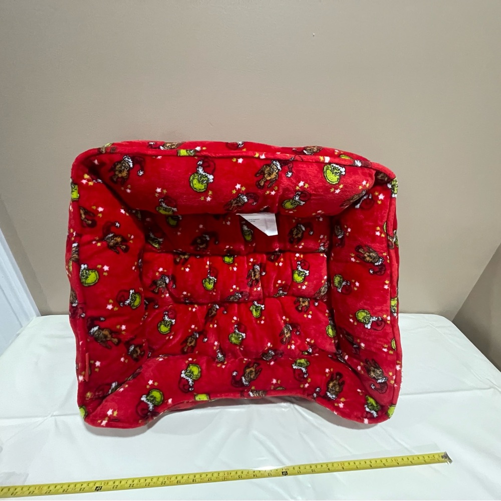 Grinch Red Cartoon Character Pet Bed - Picture 2 of 5